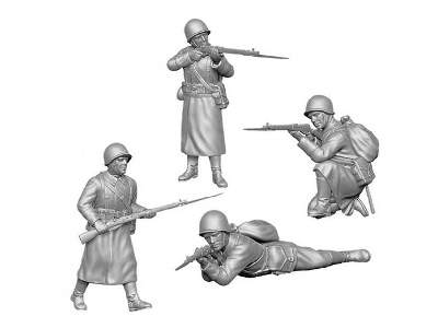 Radziecka piechota - mundury zimowe - zdjęcie 3