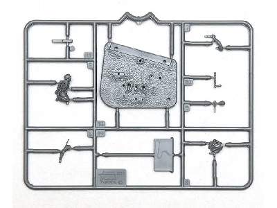 Niemiecki karabin maszynowy MG-34 z obsługą 1941-1945 - zima - zdjęcie 5