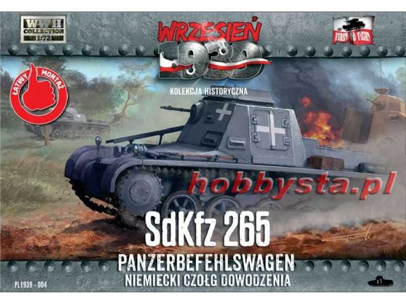 SdKfz 265 Panzerbefehlswagen niemiecki lekki czołg dowodzenia - zdjęcie 1