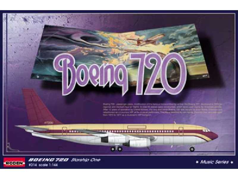 Boeing 720 Starship One Deep Purple USA tour 1974 - zdjęcie 1