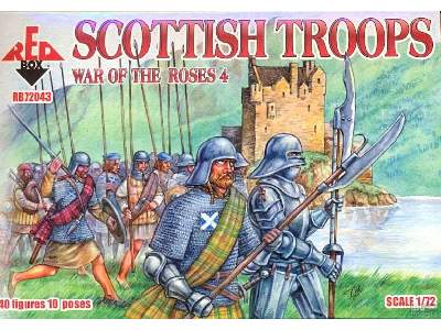 Oddziały szkockie - Wojna Dwóch Róż - zdjęcie 1