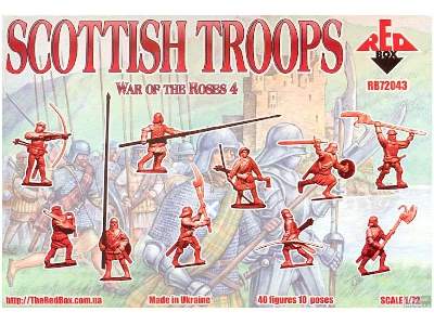 Oddziały szkockie - Wojna Dwóch Róż - zdjęcie 2