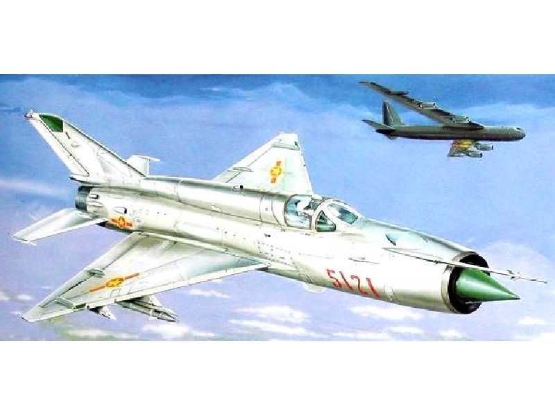 Mikojan MiG-21 Fishbed J - Wietnam - zdjęcie 1 Mikojan MiG-21 Fishbed J - Wietnam - zdjęcie 1