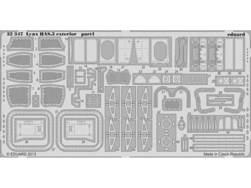 Lynx HAS.3 exterior 1/32 - Revell - zdjęcie 1