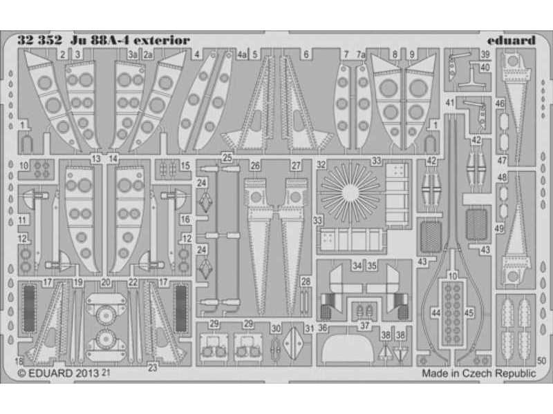 Ju 88A-4 exterior 1/32 - Revell - zdjęcie 1