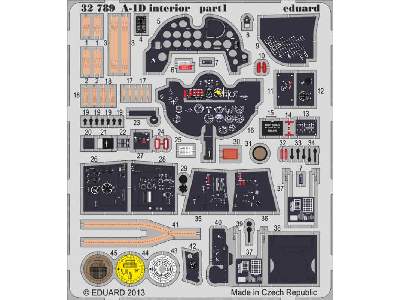 A-1D interior S. A. 1/32 - Trumpeter - zdjęcie 2