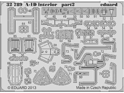 A-1D interior S. A. 1/32 - Trumpeter - zdjęcie 3