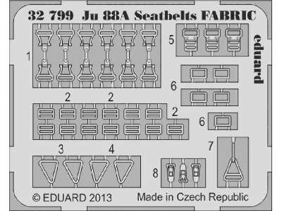 Ju 88A seatbelts FABRIC 1/32 - Revell - zdjęcie 1