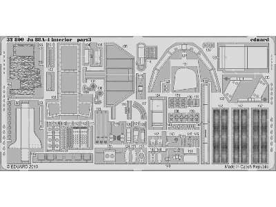 Ju 88A-4 interior S. A. 1/32 - Revell - zdjęcie 4