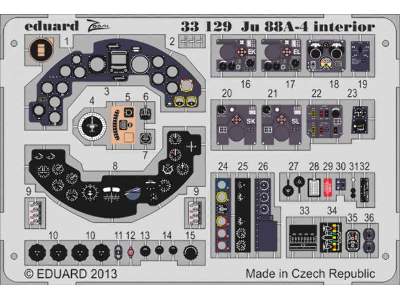 Ju 88A-4 interior S. A. 1/32 - Revell - zdjęcie 1