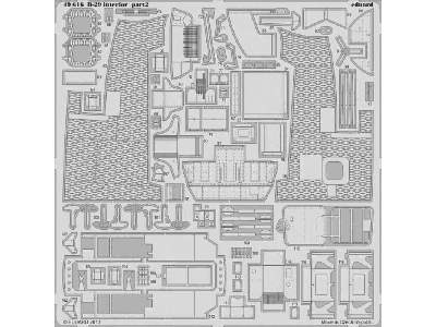 B-29 interior S. A. 1/48 - Monogram - zdjęcie 3