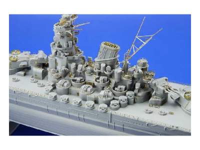 Yamato railings 1/450 - Hasegawa - zdjęcie 2