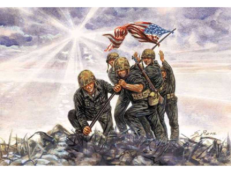 Figurki - Iwo Jima Flag Raisers - zdjęcie 1 Figurki - Iwo Jima Flag Raisers - zdjęcie 1