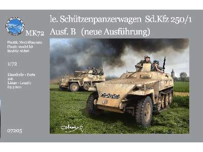 SdKfz.250/1 lub SdKfz.250/10 Neu - zdjęcie 1