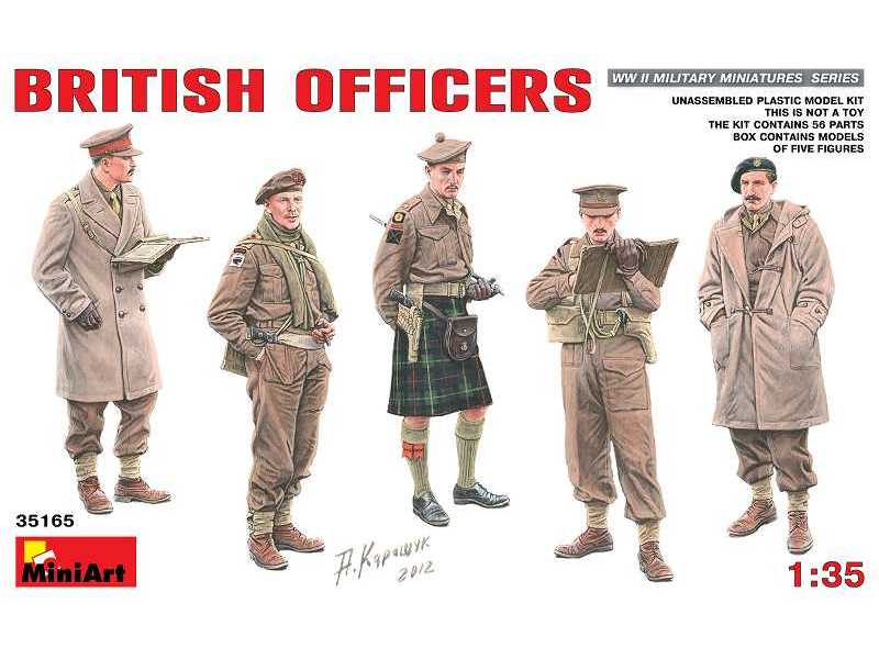 Brytyjscy oficerowie II W.Ś. - zdjęcie 1