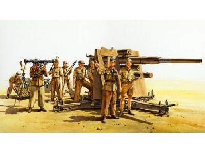 German 88mm Gun Flak 36 North African Campaign - zdjęcie 2