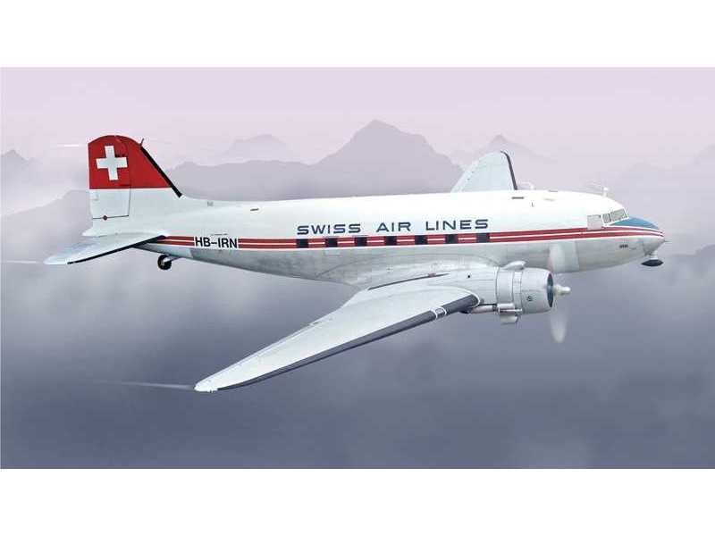 Douglas DC-3 Swissair - zdjęcie 1 Douglas DC-3 Swissair - zdjęcie 1