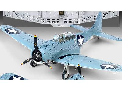 USN Douglas SBD-2 Dauntless - Bitwa o Midway - zdjęcie 4