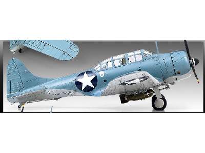 USN Douglas SBD-2 Dauntless - Bitwa o Midway - zdjęcie 6