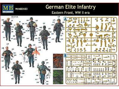 Niemiecka piechota - Front Wschodni  - zdjęcie 2