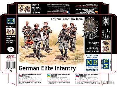 Niemiecka piechota - Front Wschodni  - zdjęcie 3
