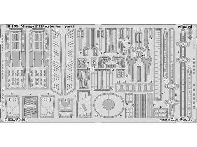 Mirage F.1B exterior 1/48 - Kitty Hawk - zdjęcie 2