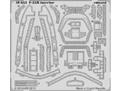 F-35B interior S. A. 1/48 - Kitty Hawk - zdjęcie 3