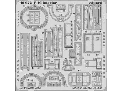 F-4C interior S. A. 1/48 - Academy Minicraft - zdjęcie 3
