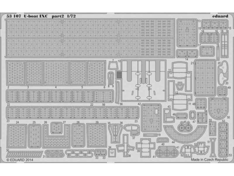 U-boat IXC part 2 1/72 - Revell - zdjęcie 1 U-boat IXC part 2 1/72 - Revell - zdjęcie 1