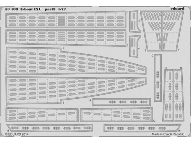 U-boat IXC part 3 1/72 - Revell - zdjęcie 1 U-boat IXC part 3 1/72 - Revell - zdjęcie 1