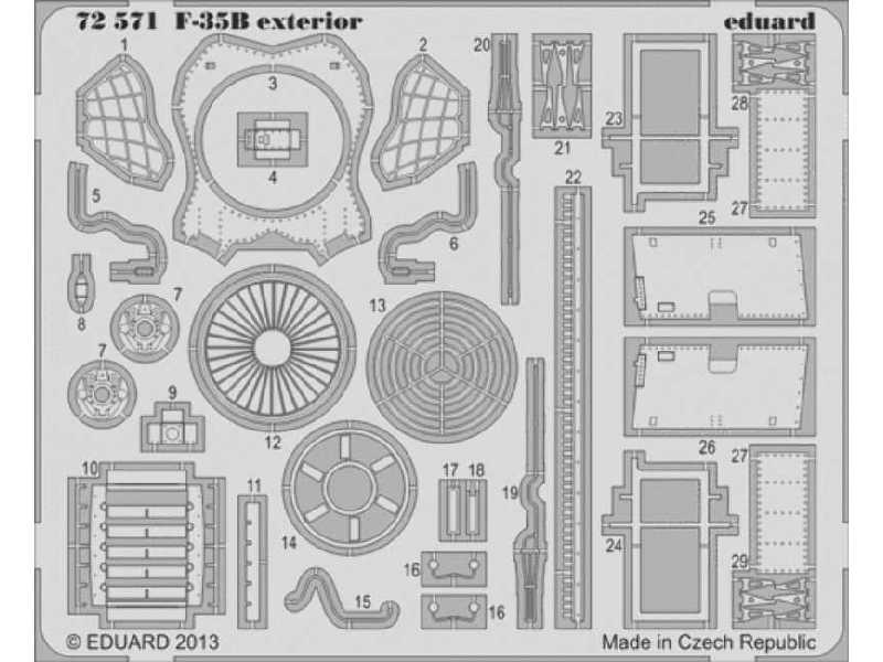 F-35B exterior 1/72 - Fujimi - zdjęcie 1