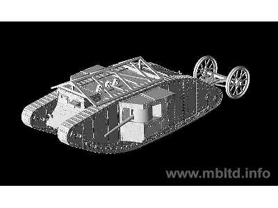 MK I Male czołg brytyjski - Bitwa pod Sommą 1916 - zdjęcie 5