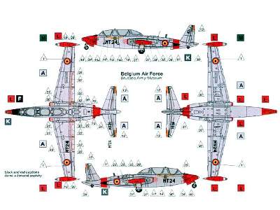 Fouga CM.170R Magister (BAF) - zdjęcie 3