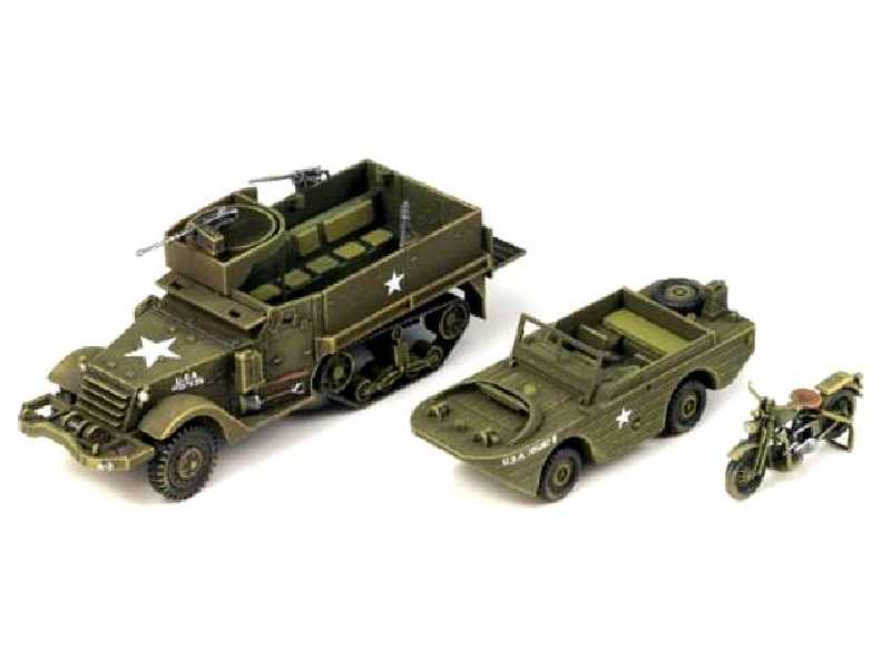 M3 Half Track & 1/4ton Amphibian Vehicle - zdjęcie 1 M3 Half Track & 1/4ton Amphibian Vehicle - zdjęcie 1