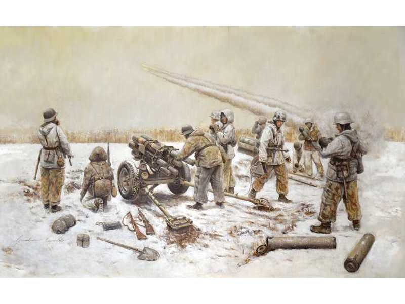 15 cm. Nebelwerfer 41 z obsługą - zdjęcie 1 15 cm. Nebelwerfer 41 z obsługą - zdjęcie 1