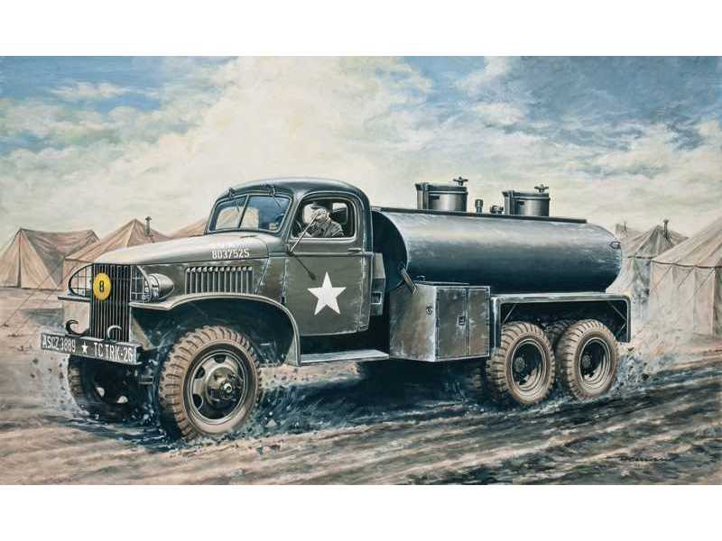 2,5 Ton, 6x6 cysterna na wodę - zdjęcie 1 2,5 Ton, 6x6 cysterna na wodę - zdjęcie 1