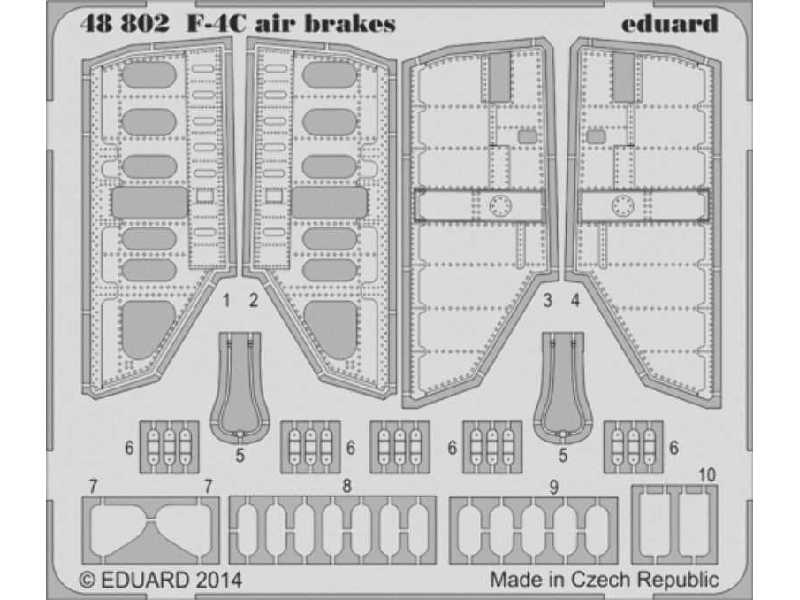 F-4C air brakes 1/48 - Academy Minicraft - zdjęcie 1