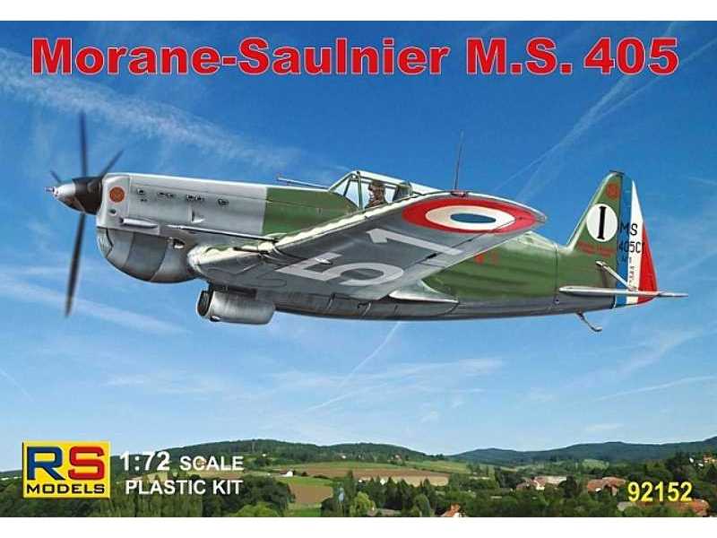 Morane Saulnier MS.405 - zdjęcie 1 Morane Saulnier MS.405 - zdjęcie 1