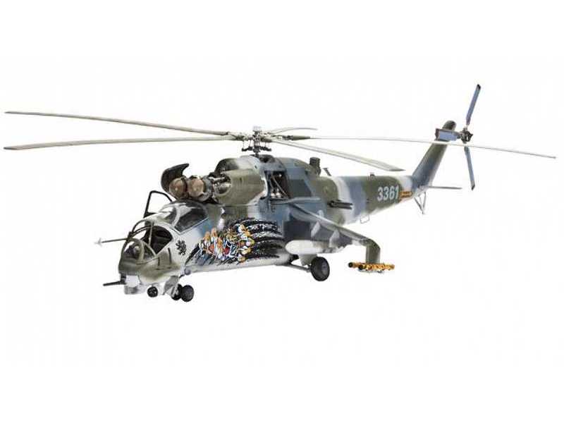 Mil Mi-24V Hind E - zestaw podarunkowy - zdjęcie 1 Mil Mi-24V Hind E - zestaw podarunkowy - zdjęcie 1