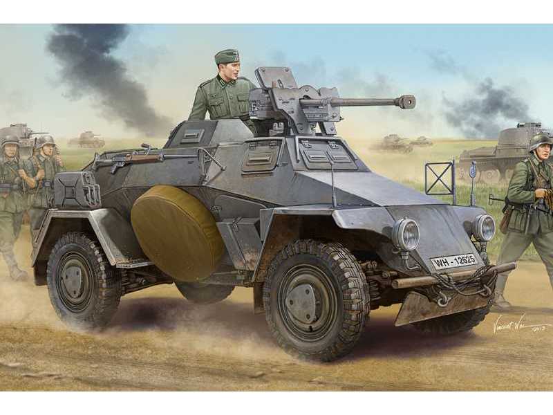 German Le.Pz.Sp.Wg (Sd.Kfz.221) Leichter Panzerspahwagen wczesny - zdjęcie 1 German Le.Pz.Sp.Wg (Sd.Kfz.221) Leichter Panzerspahwagen wczesny - zdjęcie 1