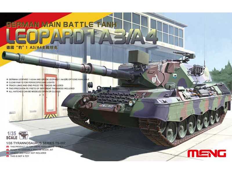 Leopard 1 A3/A4 MBT - zdjęcie 1 Leopard 1 A3/A4 MBT - zdjęcie 1