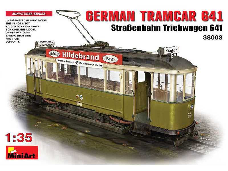 Niemiecki tramwaj nr 641 - zdjęcie 1 Niemiecki tramwaj nr 641 - zdjęcie 1