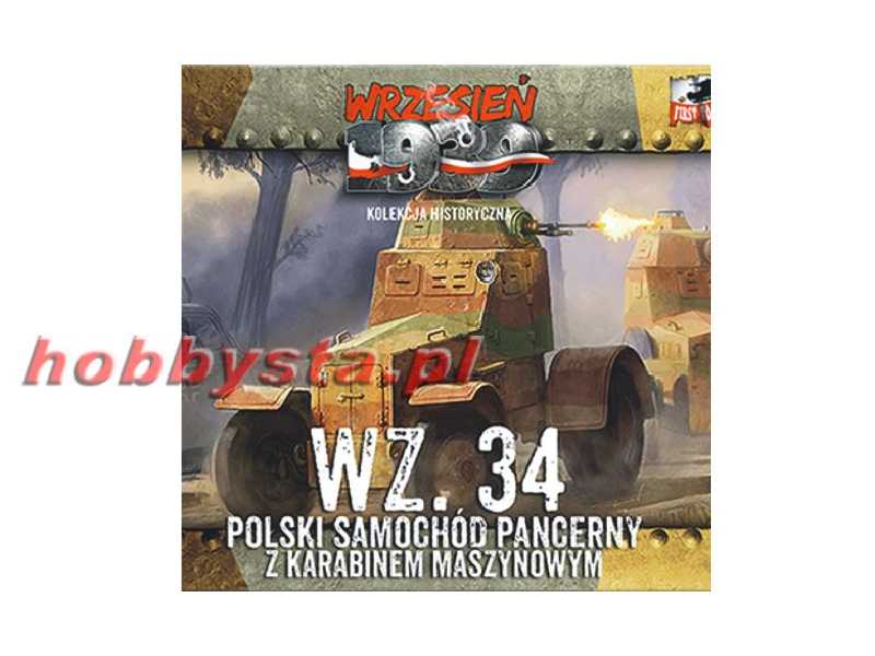 Wz. 34 Polski samochód pancerny z karabinem maszynowym - zdjęcie 1 Wz. 34 Polski samochód pancerny z karabinem maszynowym - zdjęcie 1