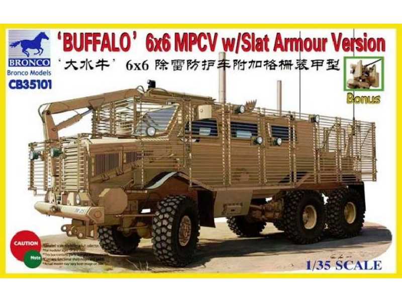 Buffalo 6x6 MPCV w/Slat Armour Version - zdjęcie 1 Buffalo 6x6 MPCV w/Slat Armour Version - zdjęcie 1