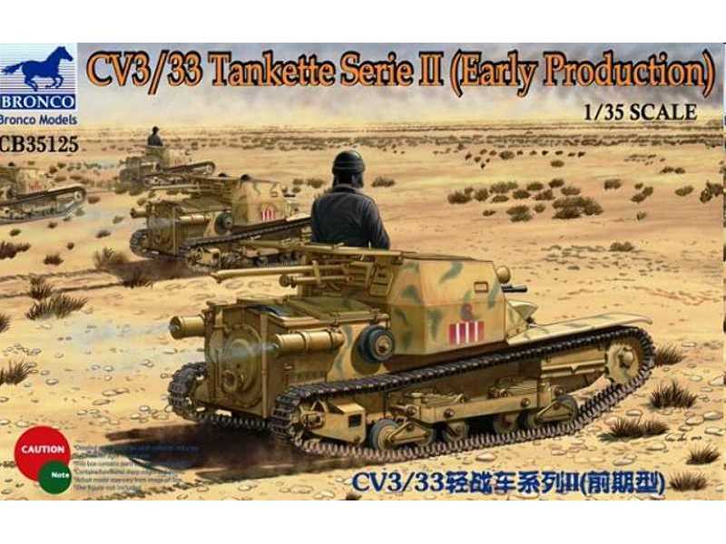 CV3/33 Tankette Seria II - wczesna - zdjęcie 1 CV3/33 Tankette Seria II - wczesna - zdjęcie 1