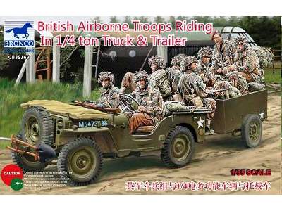 Willys Jeep z brytyjskimi spadachroniarzami - zdjęcie 1