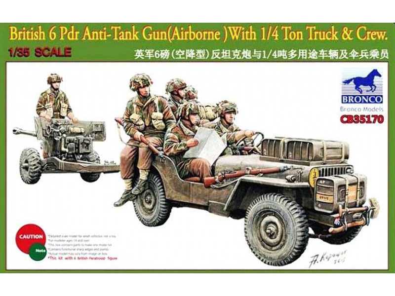 Willys Jeep z działkiem p-panc i brytyjskimi spadachroniarzami - zdjęcie 1 Willys Jeep z działkiem p-panc i brytyjskimi spadachroniarzami - zdjęcie 1