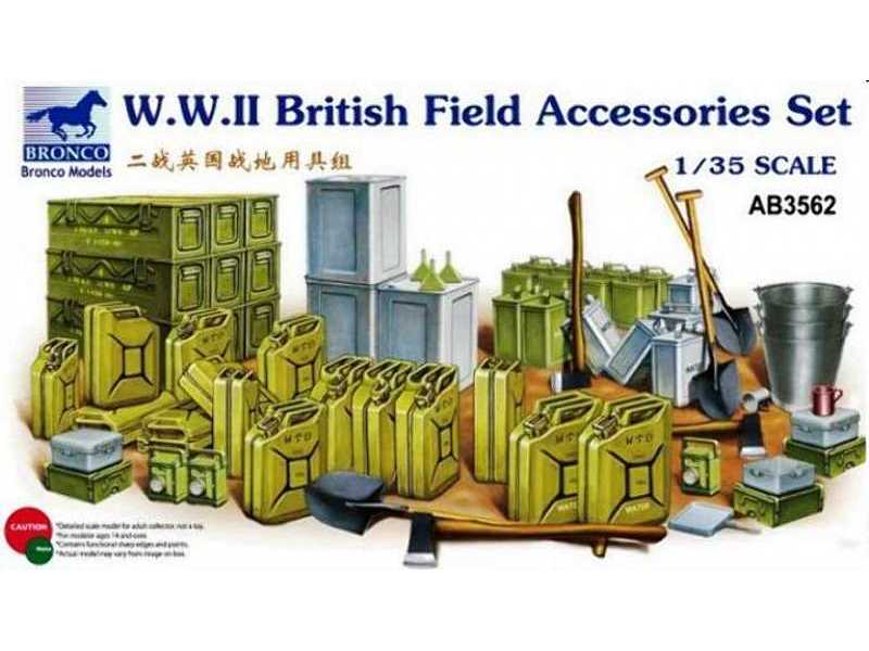 WW. II British Field Accessories Set - zdjęcie 1 WW. II British Field Accessories Set - zdjęcie 1