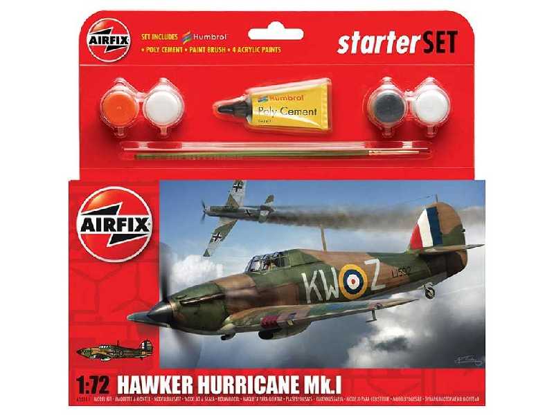 Hawker Hurricane MkI - zestaw startowy - zdjęcie 1 Hawker Hurricane MkI - zestaw startowy - zdjęcie 1