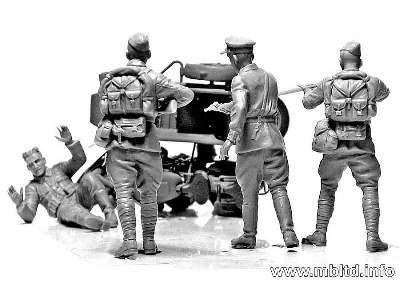Wypadek - radzieccy i niemieccy zołnierze - lato 1941 - zdjęcie 4